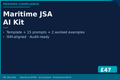 Maritime Job Safety Analysis (JSA) AI Kit