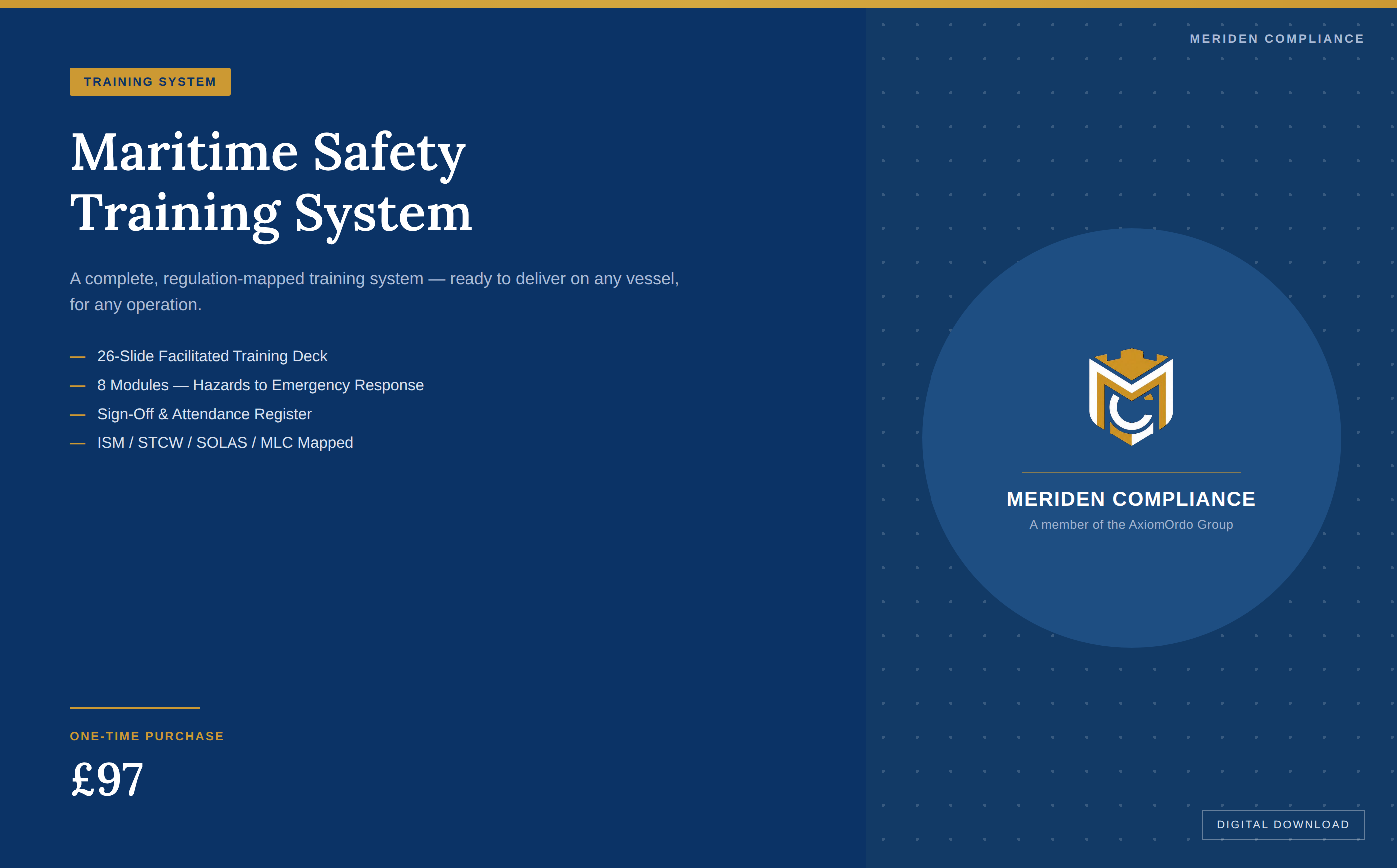 Maritime Safety Training System